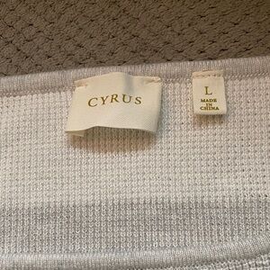 Cyrus Ivory Knit Top